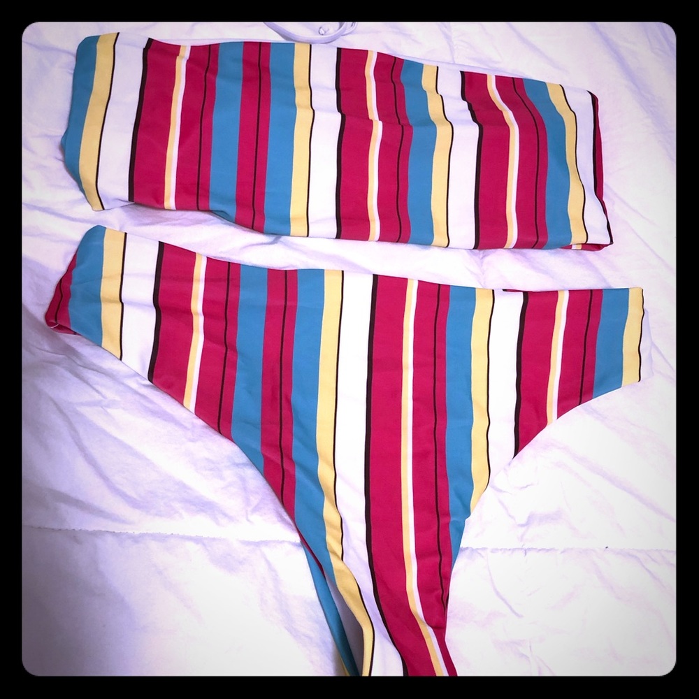 Colorful bikini set